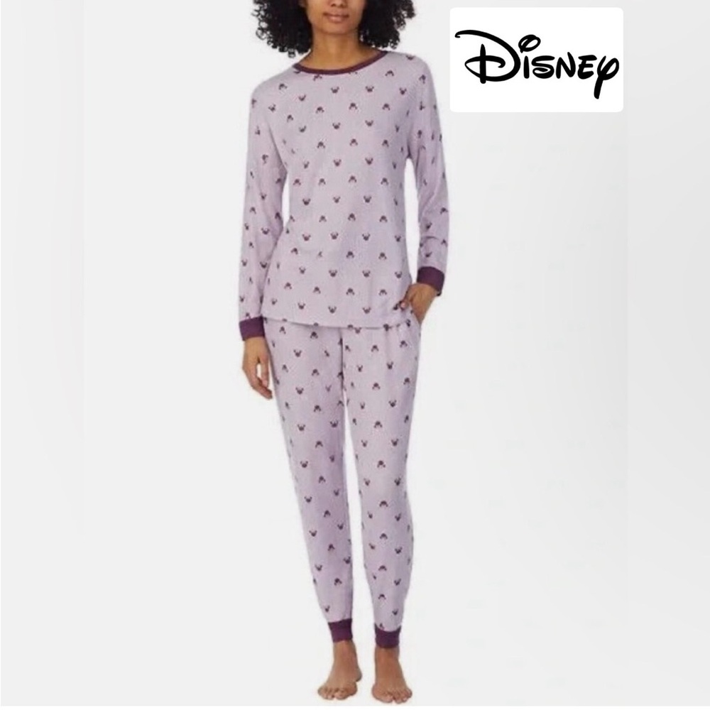 Disney Minnie Mouse Pajamas Set PJ - Women’s Size XXL - Light Pink Purple